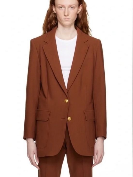 rag & bone Jackets & Blazers - Rag and bone Cody blazer brown single breasted size 10 academia wool blend